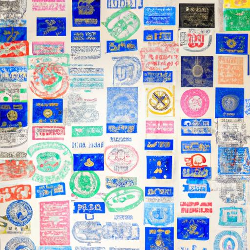 Đam mê du lịch và khám phá thế giới, bạn đã sưu tập được nhiều con dấu và nhãn dán trên hộ chiếu của mình.