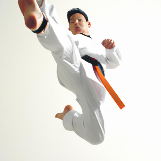 Điểm nhấn của môn võ Taekwondo chính là sự kết hợp giữa những đòn đánh uyển chuyển và những động tác điền kinh tinh tế.