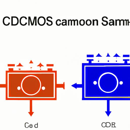 So sánh cảm biến CCD và CMOS bằng hình ảnh minh họa