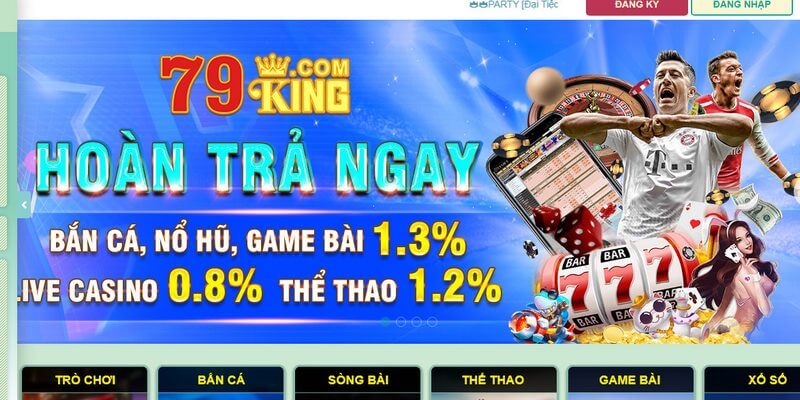 Tỷ lệ hoàn trả game bài lên đến 1.3%